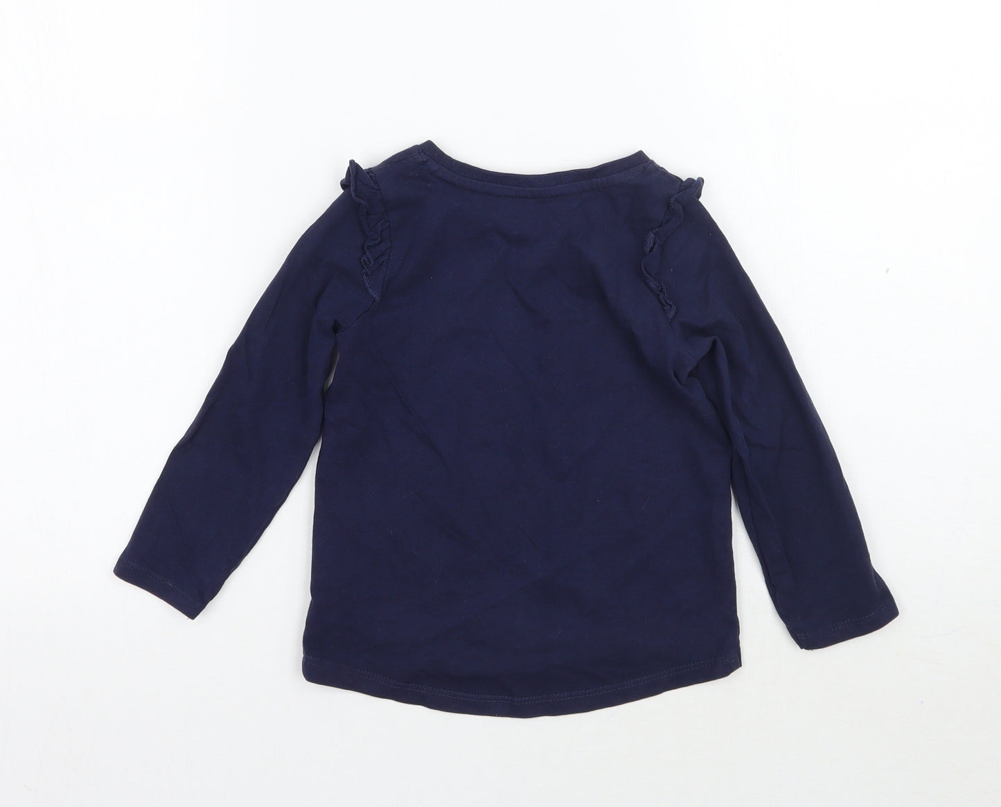 Nutmeg Girls Blue   Camisole T-Shirt Size 3-4 Years