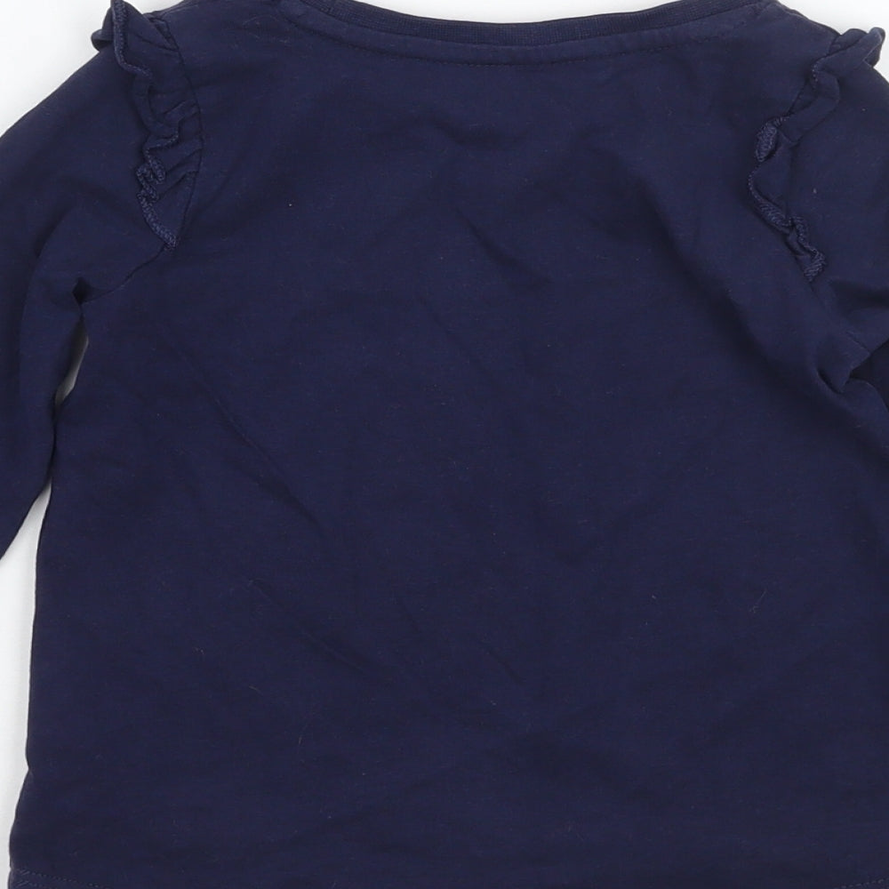 Nutmeg Girls Blue   Camisole T-Shirt Size 3-4 Years