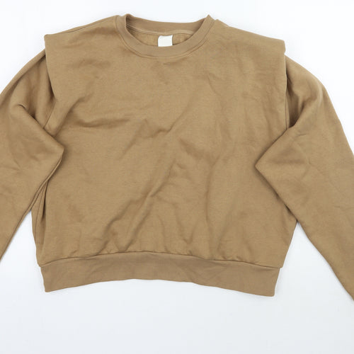 H&M Womens Brown   Pullover Jumper Size M