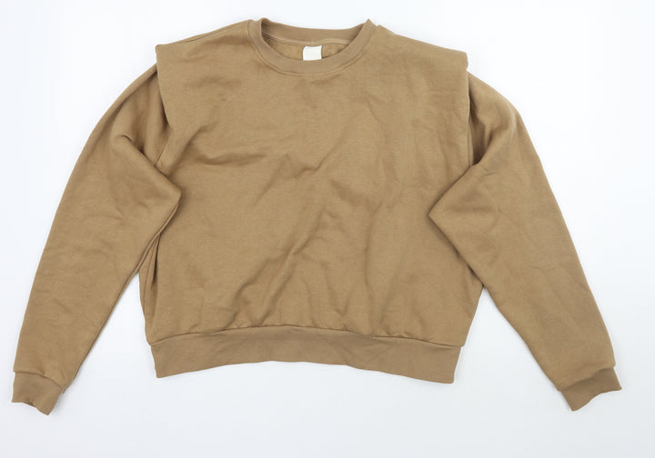 H&M Womens Brown   Pullover Jumper Size M