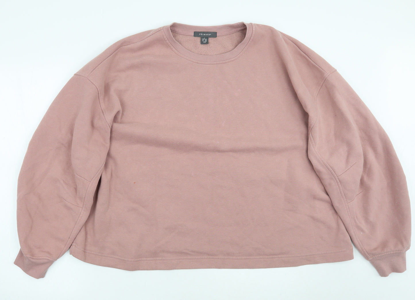 Primark Womens Pink   Pullover Jumper Size L