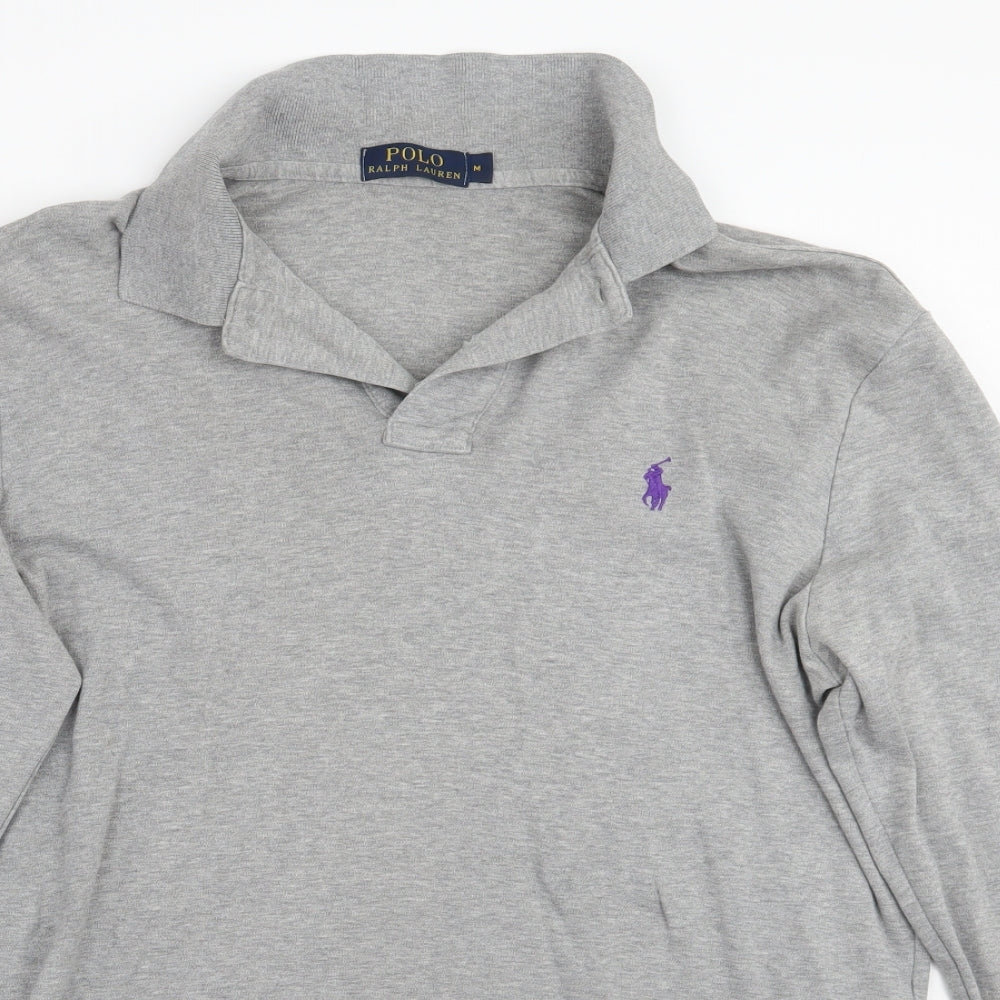 Polo Ralph Lauren Mens Grey    Polo Size M