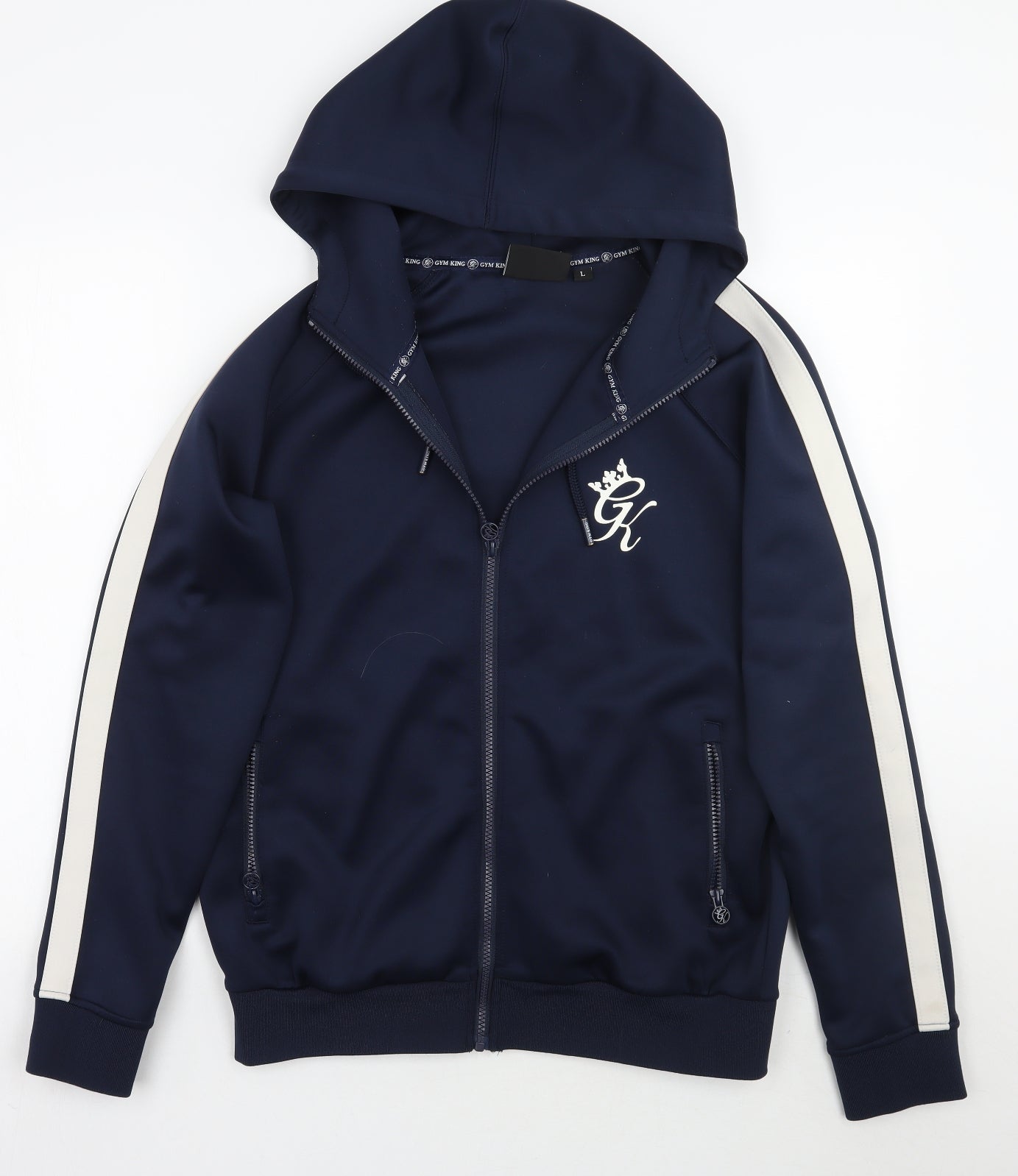 Gym King Mens Blue   Jacket Coat Size L