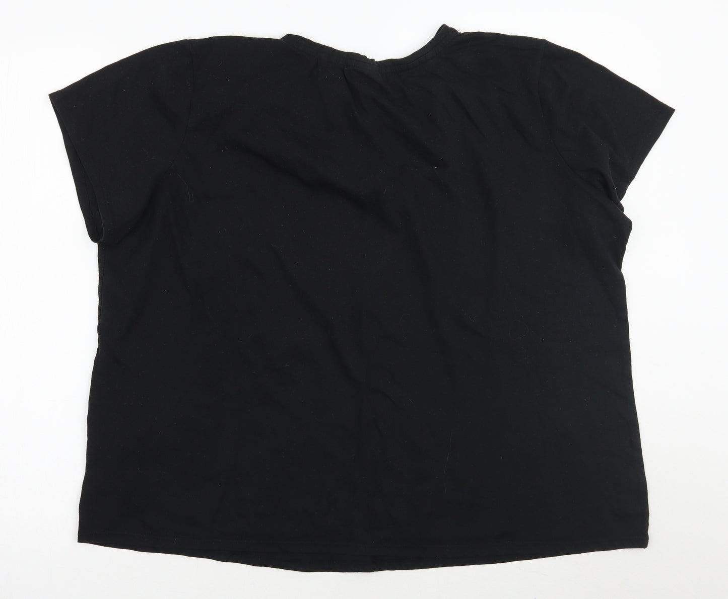 George Womens Black   Basic T-Shirt Size 20  - Mary Poppins