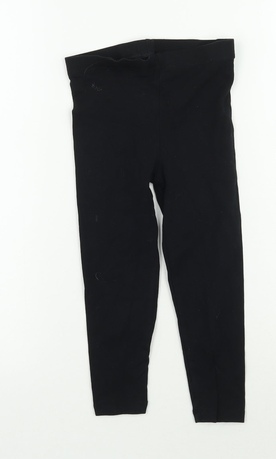 George Girls Black   Jegging Trousers Size 5-6 Years