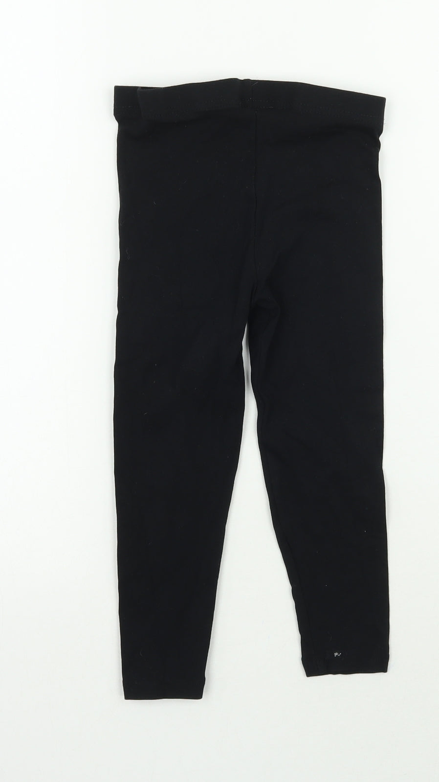 George Girls Black   Jegging Trousers Size 5-6 Years