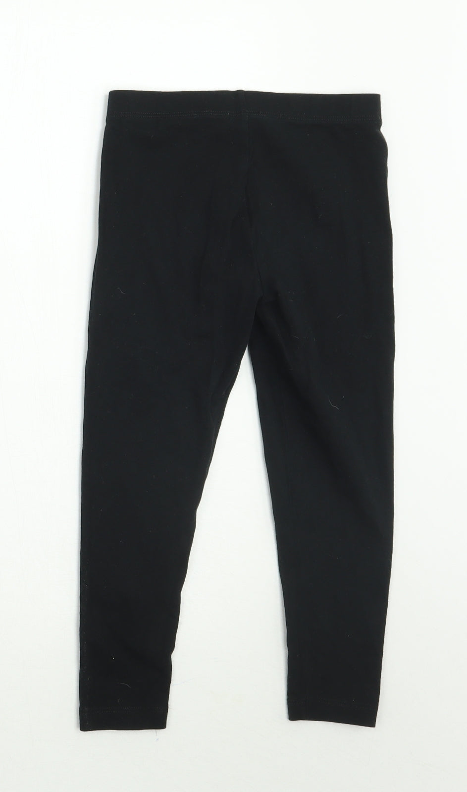George Girls Black   Jegging Trousers Size 5-6 Years