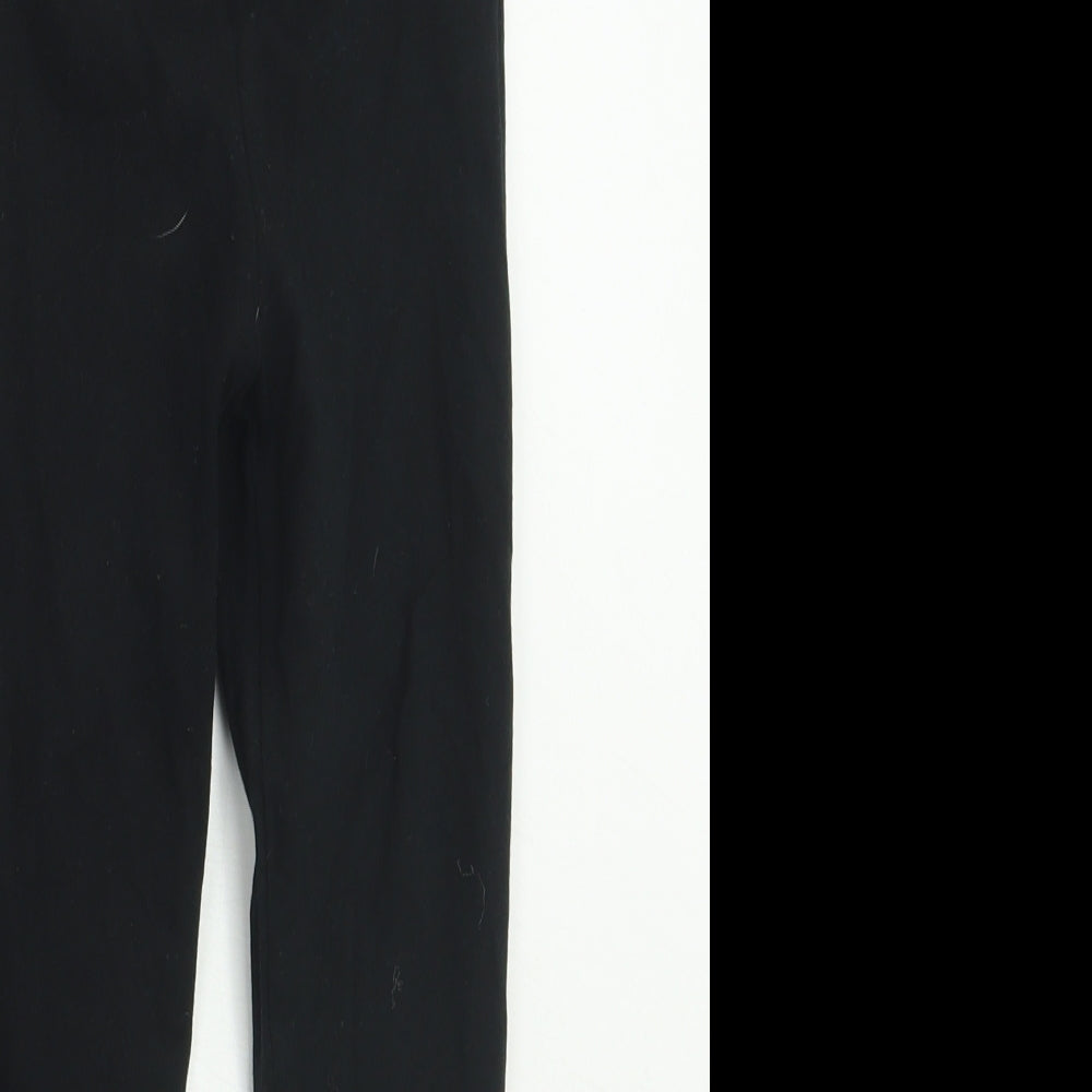 George Girls Black   Jegging Trousers Size 5-6 Years