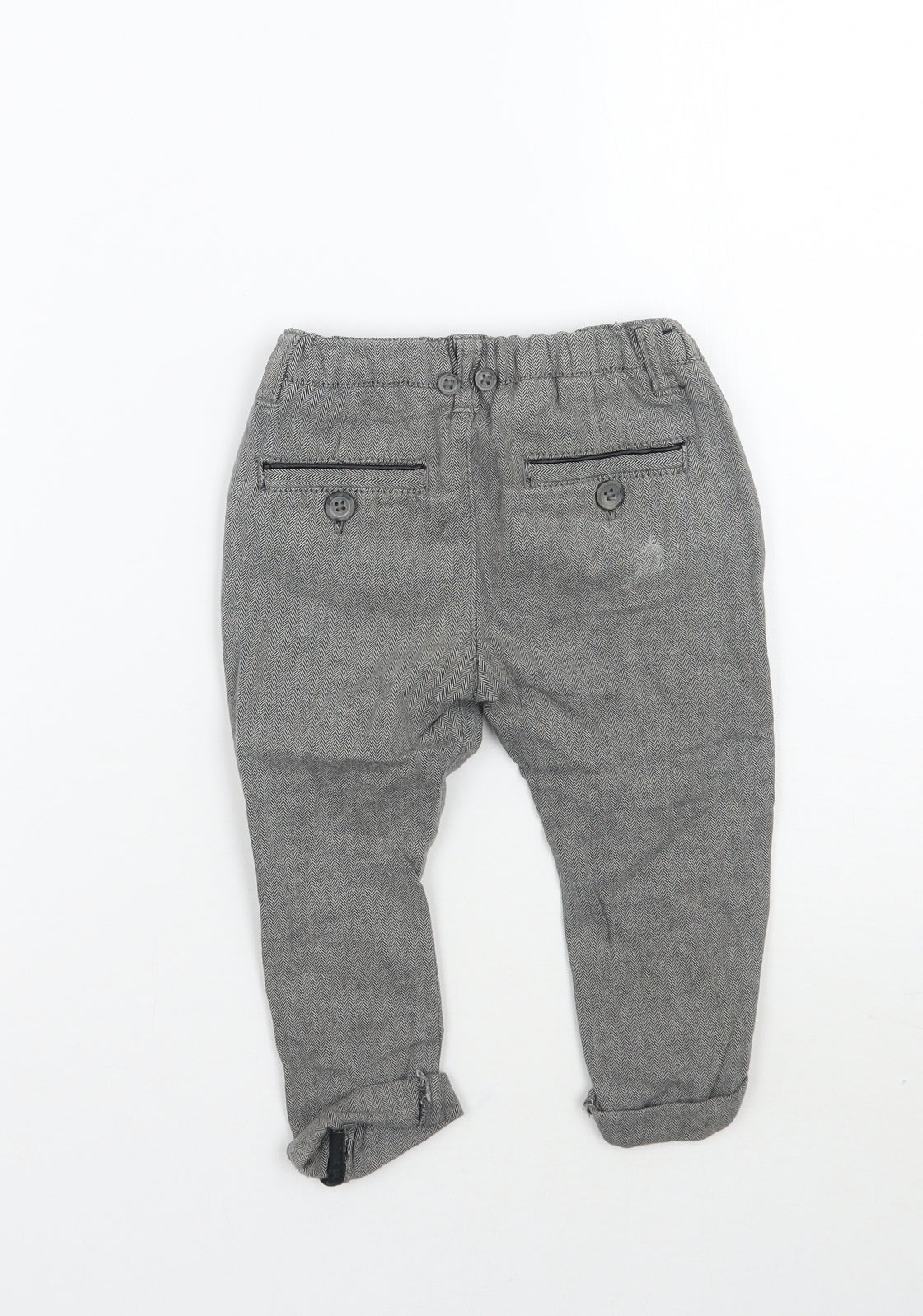 Matalan Boys Grey   Capri Trousers Size 12-18 Months
