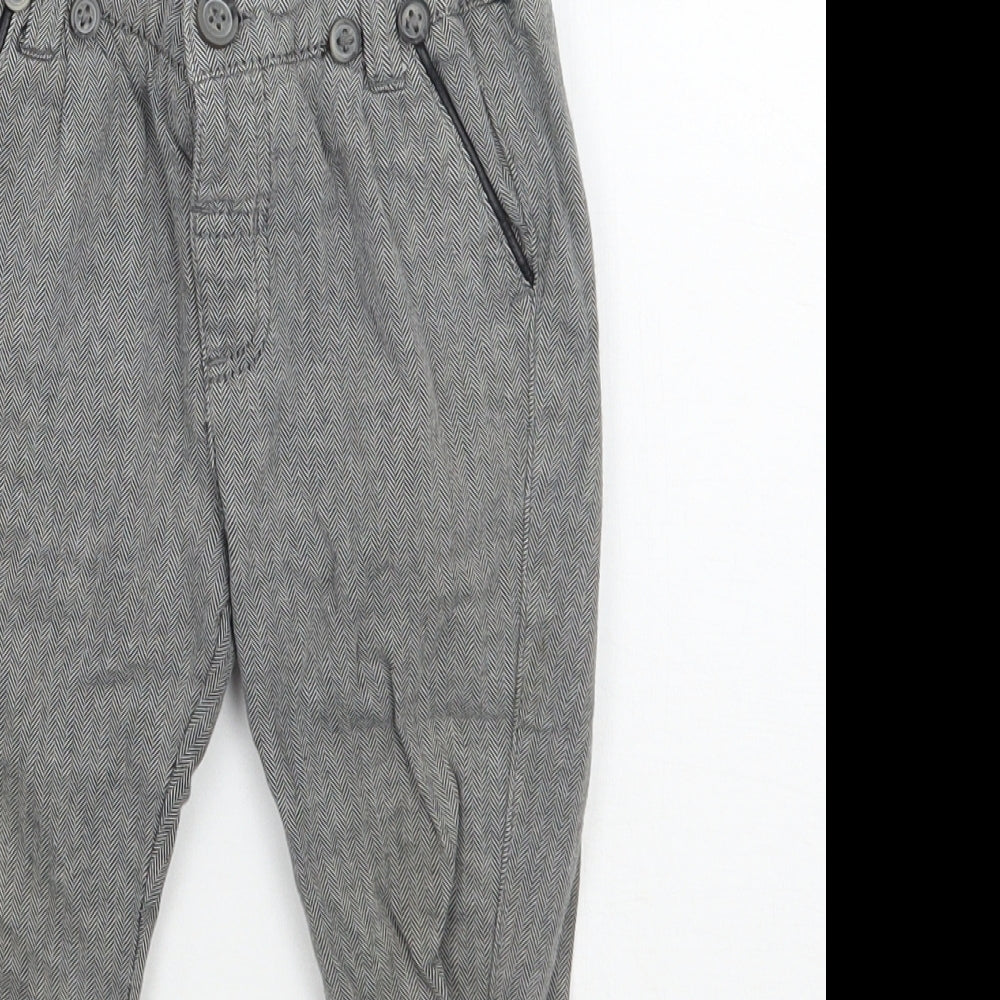 Matalan Boys Grey   Capri Trousers Size 12-18 Months