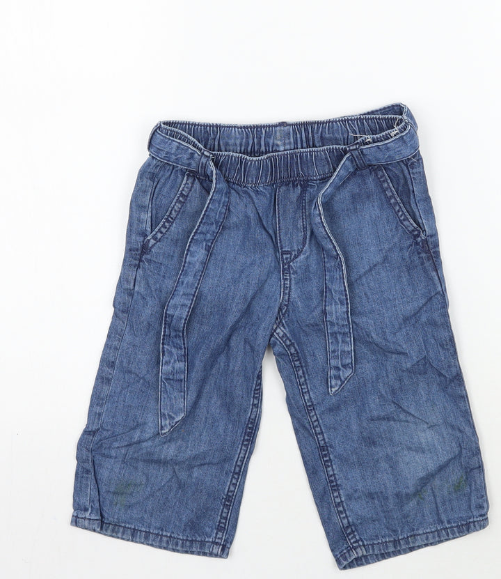 &denim Boys Blue Cropped Jeans Size 24 Months