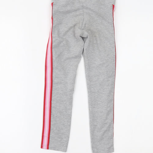 F&F Girls Grey   Jegging Trousers Size 7-8 Years