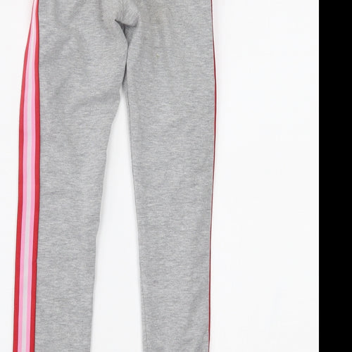F&F Girls Grey   Jegging Trousers Size 7-8 Years