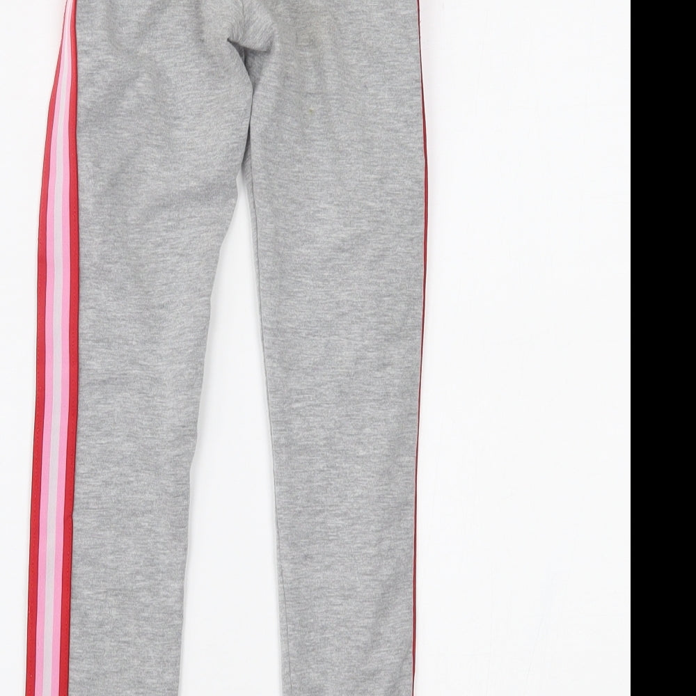 F&F Girls Grey   Jegging Trousers Size 7-8 Years