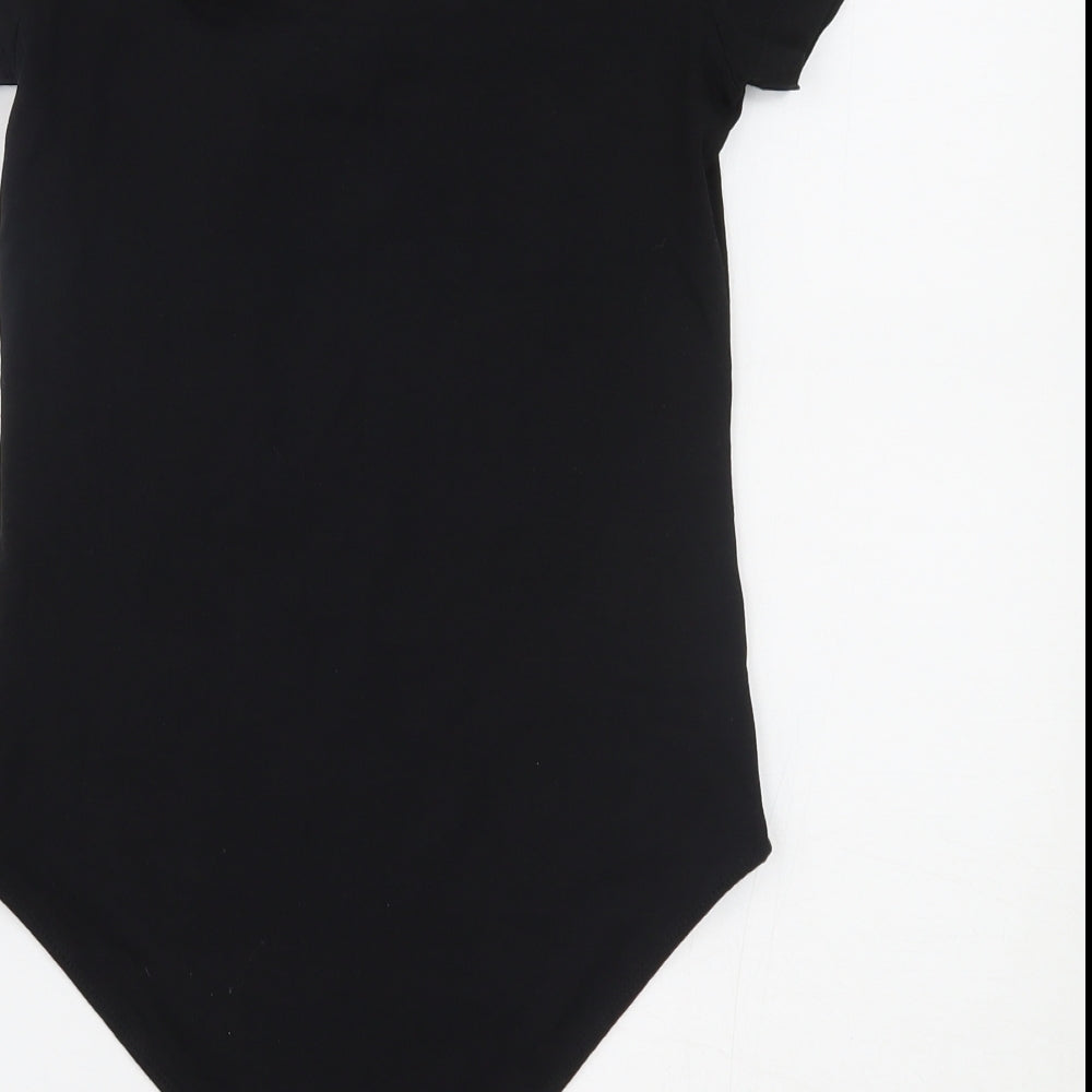 Primark Womens Black   Bodysuit One-Piece Size XS