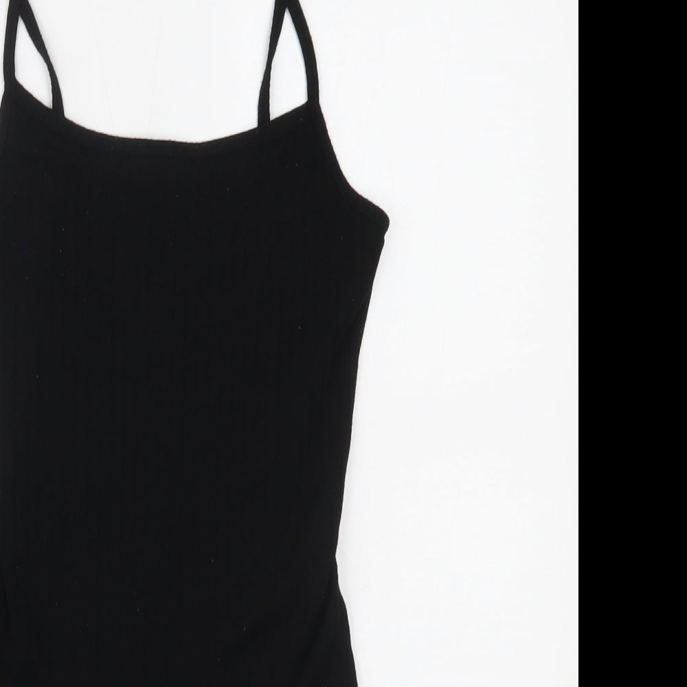 Primark Womens Black   Bodysuit One-Piece Size 8