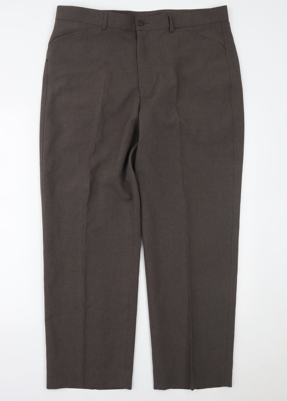 Farah Mens Brown   Trousers  Size 38 L29 in
