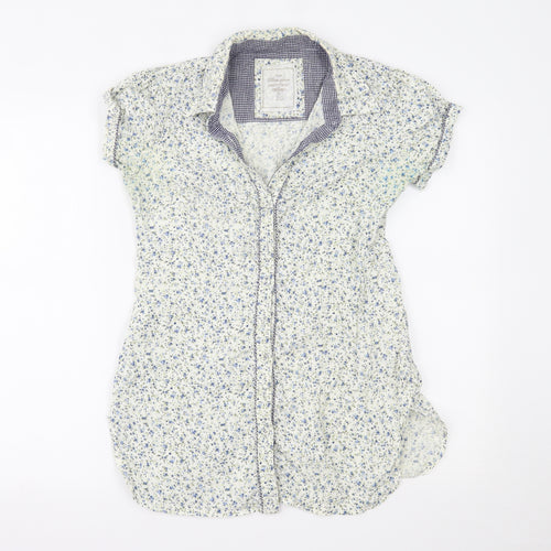 Primark Womens Multicoloured Floral  Basic Button-Up Size 12