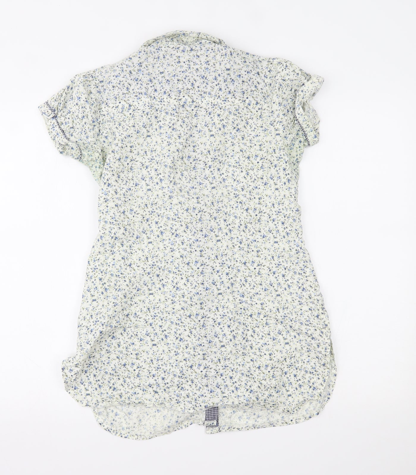 Primark Womens Multicoloured Floral  Basic Button-Up Size 12