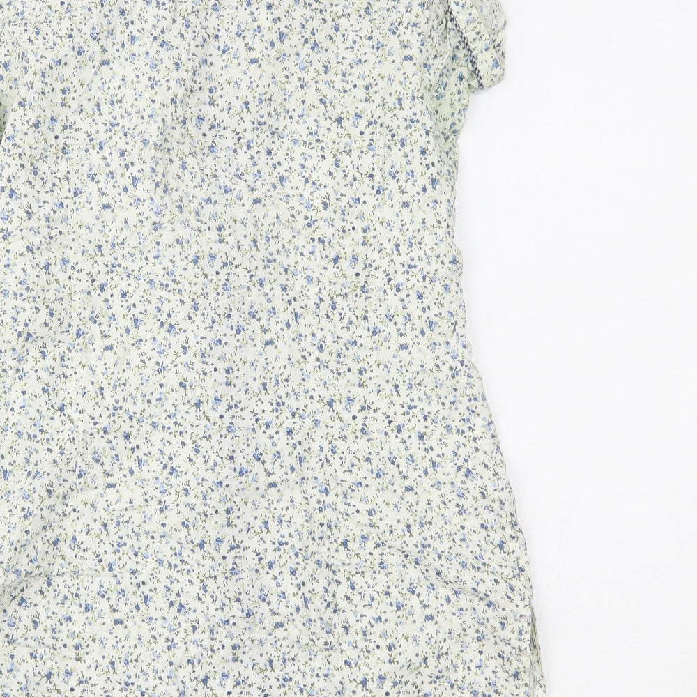 Primark Womens Multicoloured Floral  Basic Button-Up Size 12