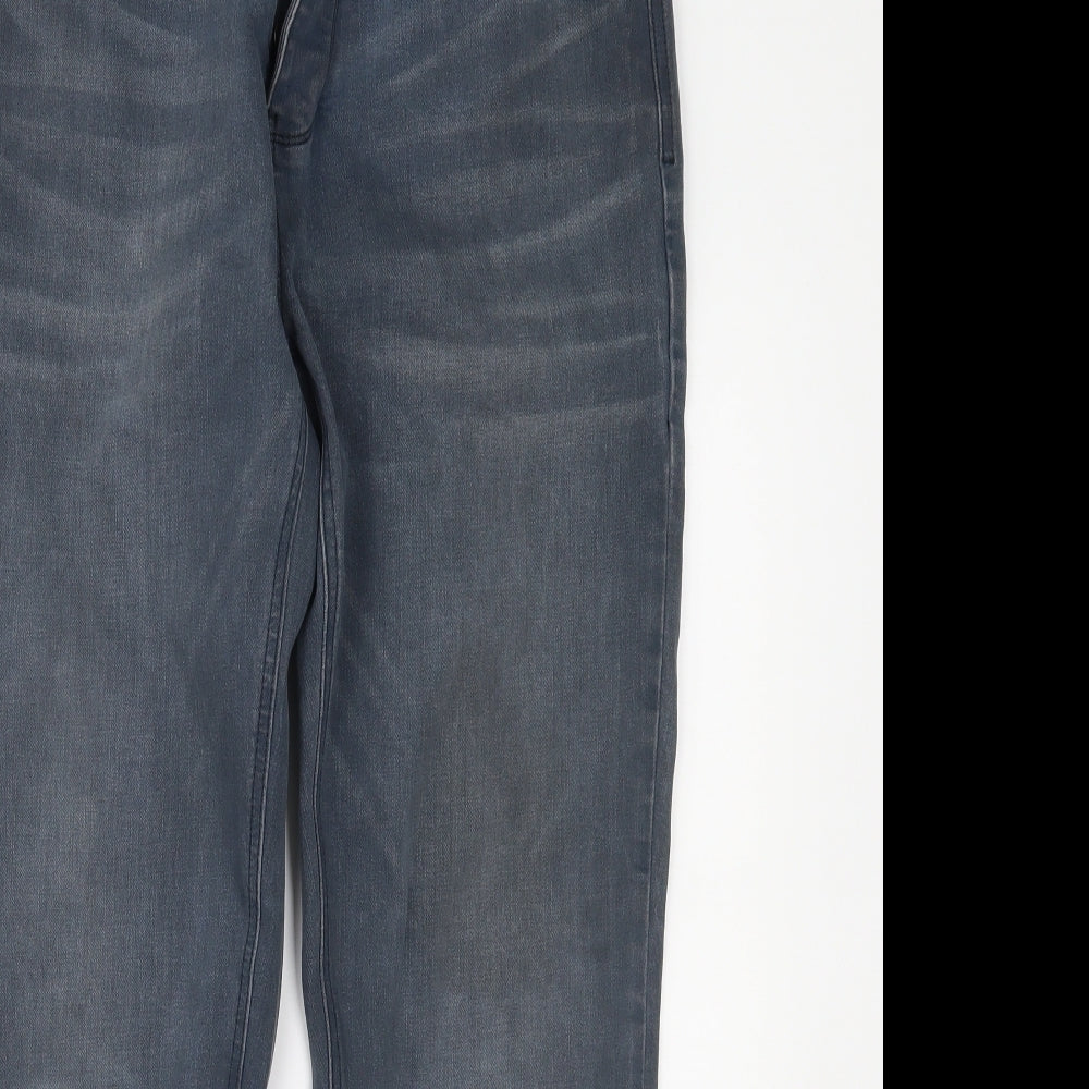 NEXT Mens Blue  Denim Straight Jeans Size 34 L28 in