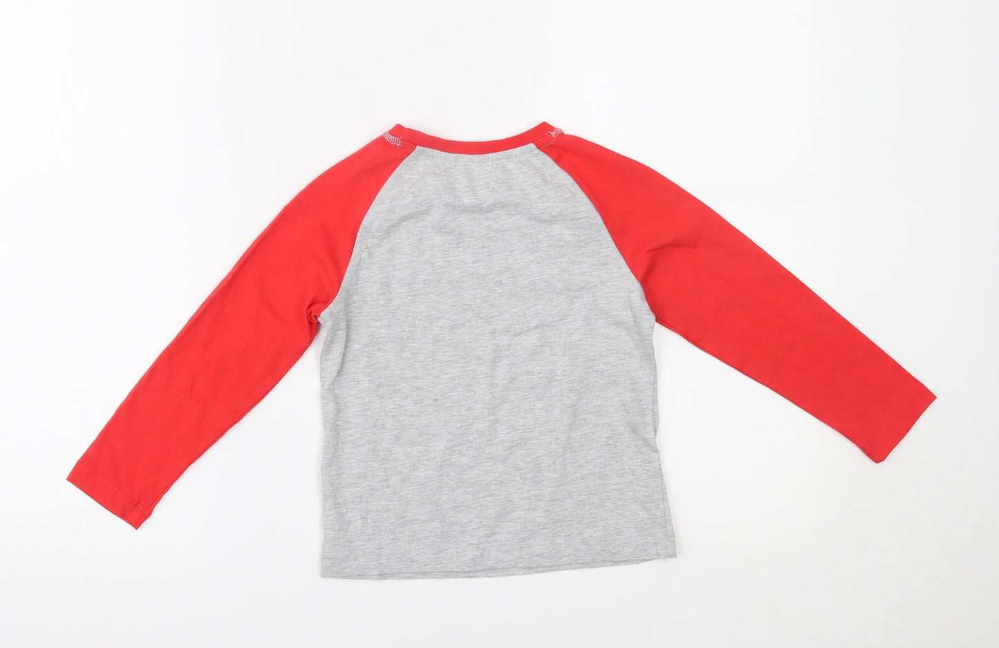 Mini Club Boys Grey   Basic T-Shirt Size 3-4 Years