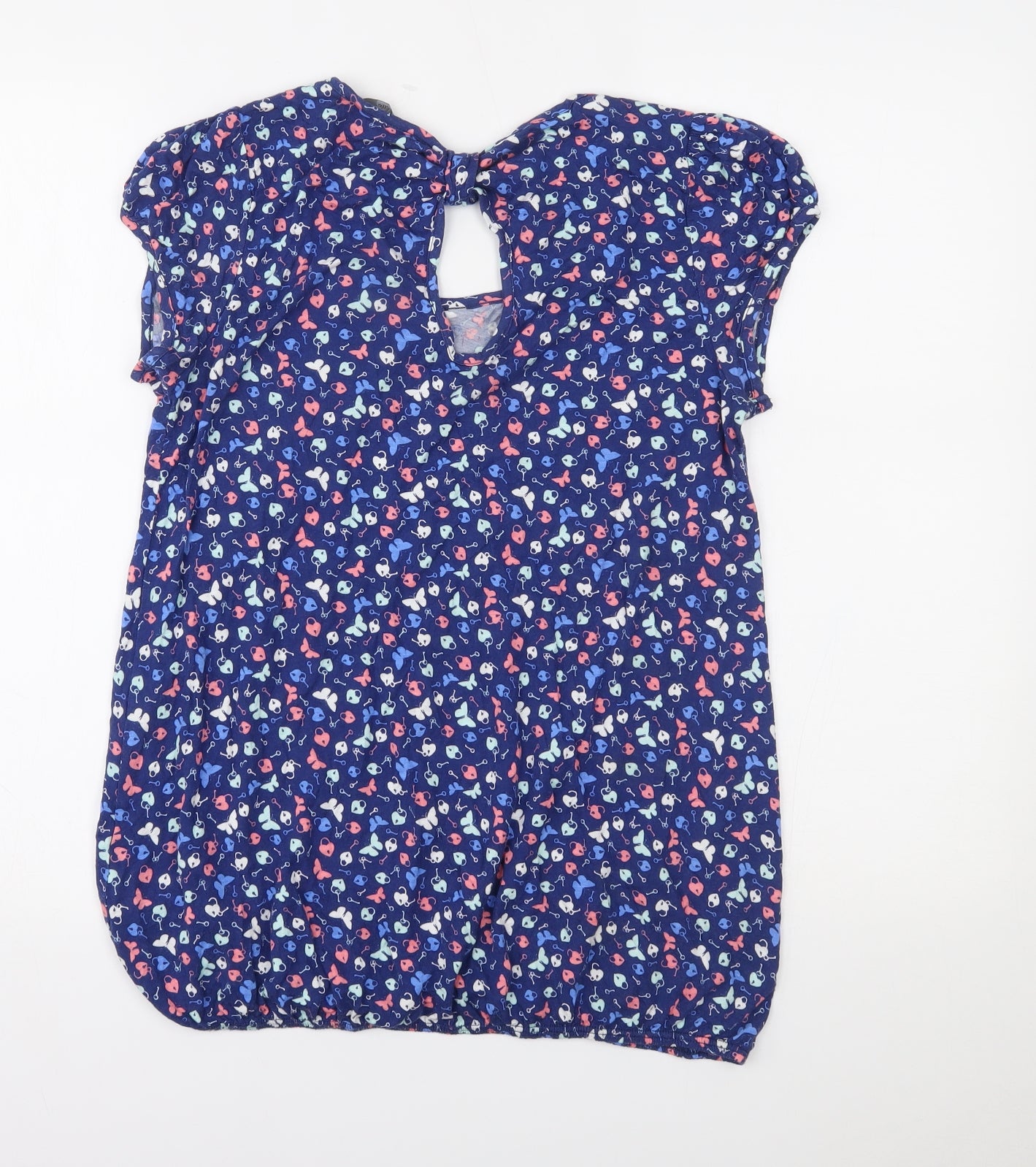 George Womens Blue   Basic T-Shirt Size 14