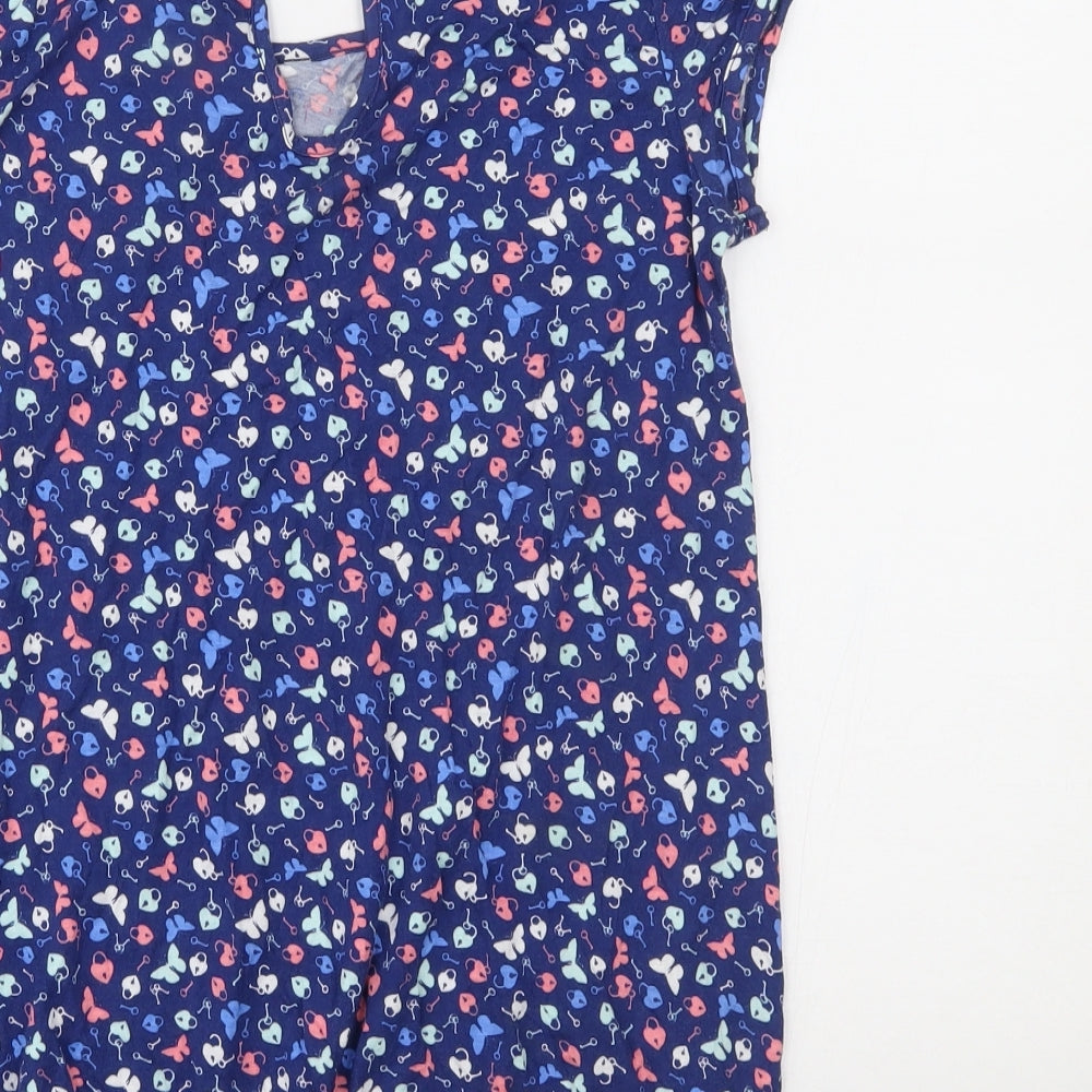 George Womens Blue   Basic T-Shirt Size 14