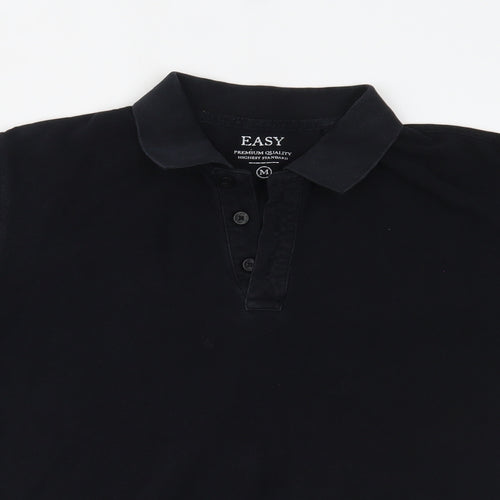 Easy Mens Blue    Polo Size M