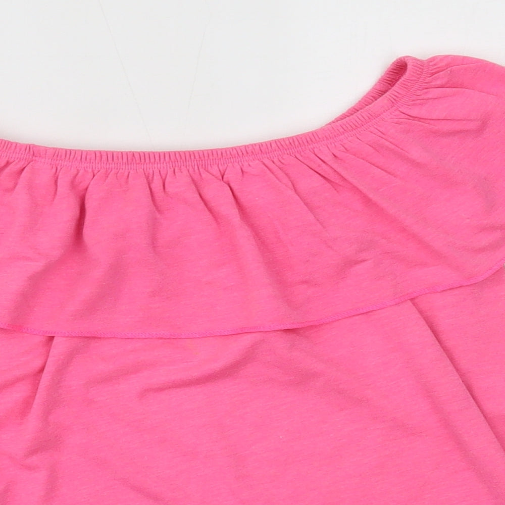 Matalan Girls Pink   Basic Blouse Size 12 Years