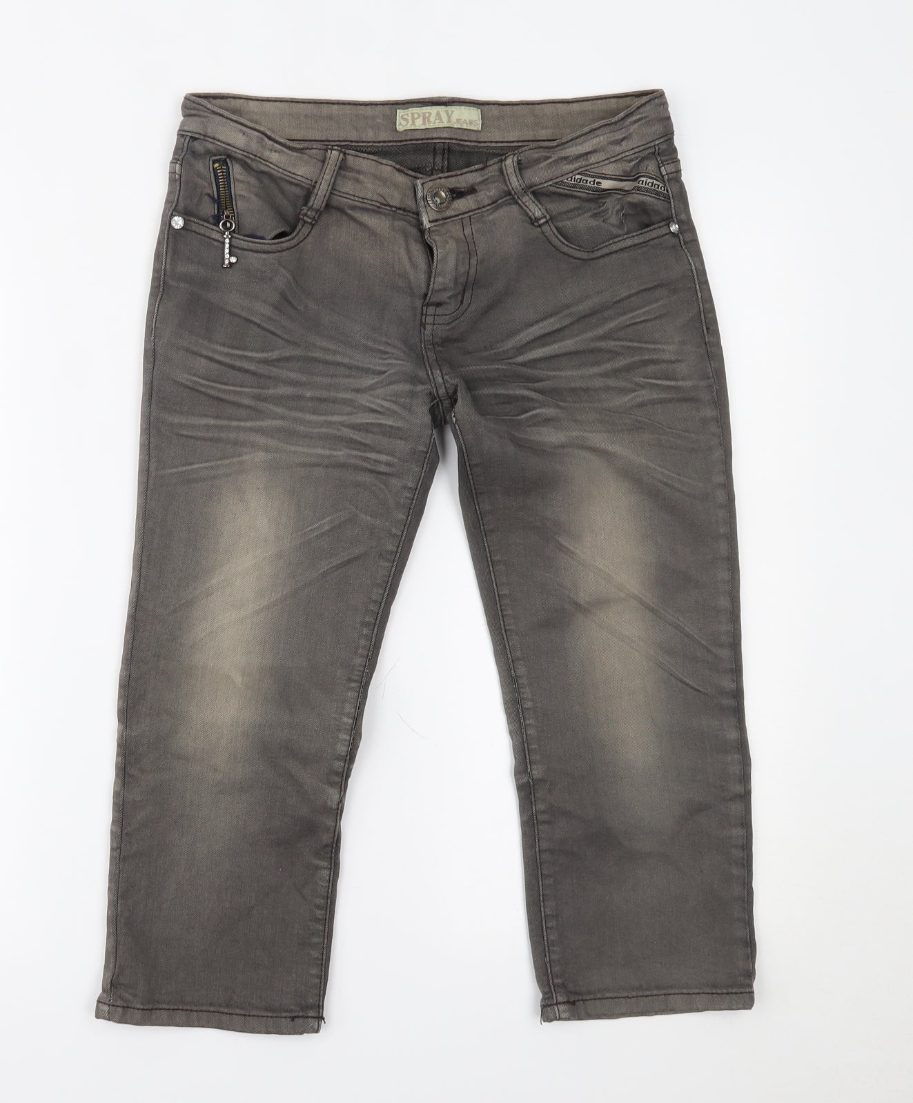 spray jeans Mens Brown   Chino Shorts Size 28 in