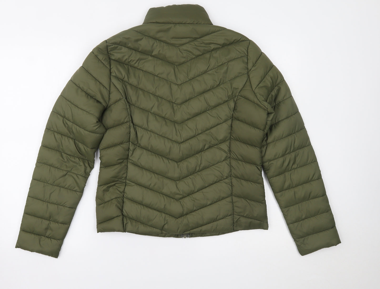 Primark Womens Green   Puffer Jacket Coat Size S