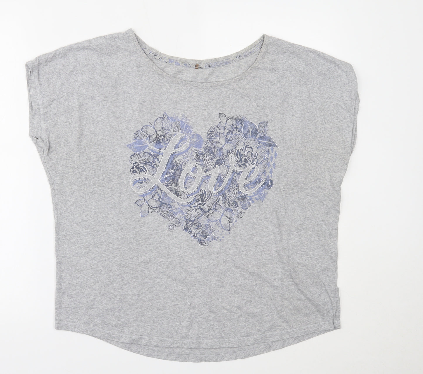 George Womens Grey   Top Pyjama Top Size 18