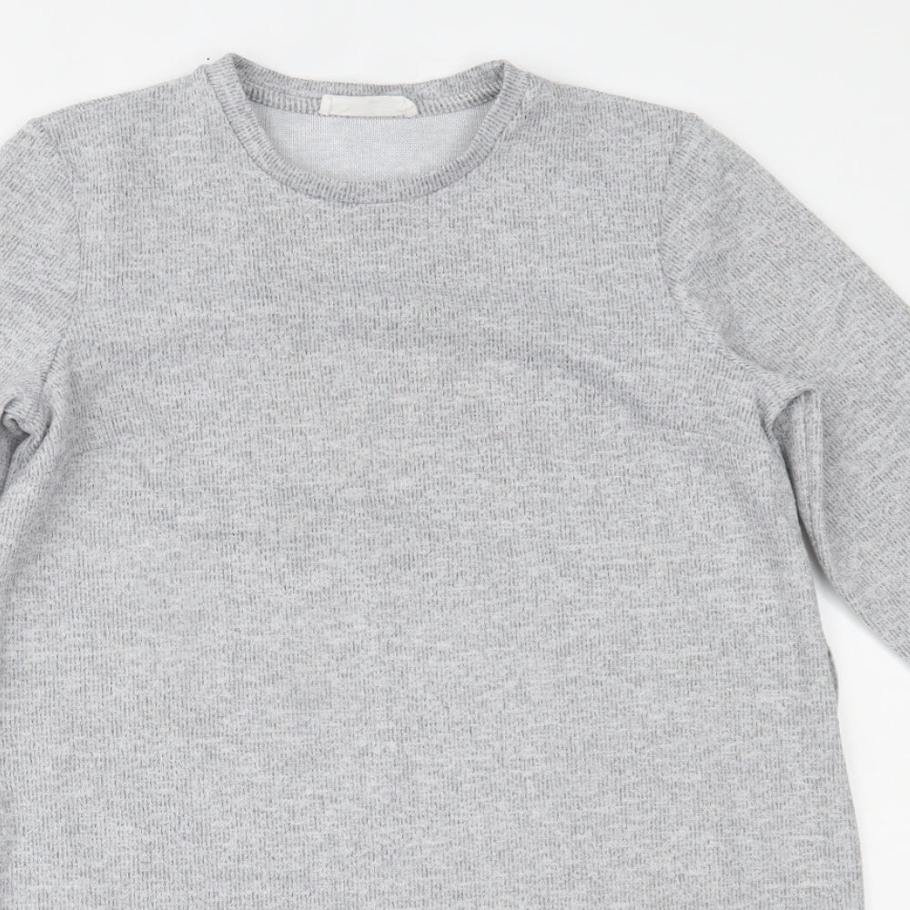 Primark Womens Grey   Jumper Dress  Size 12