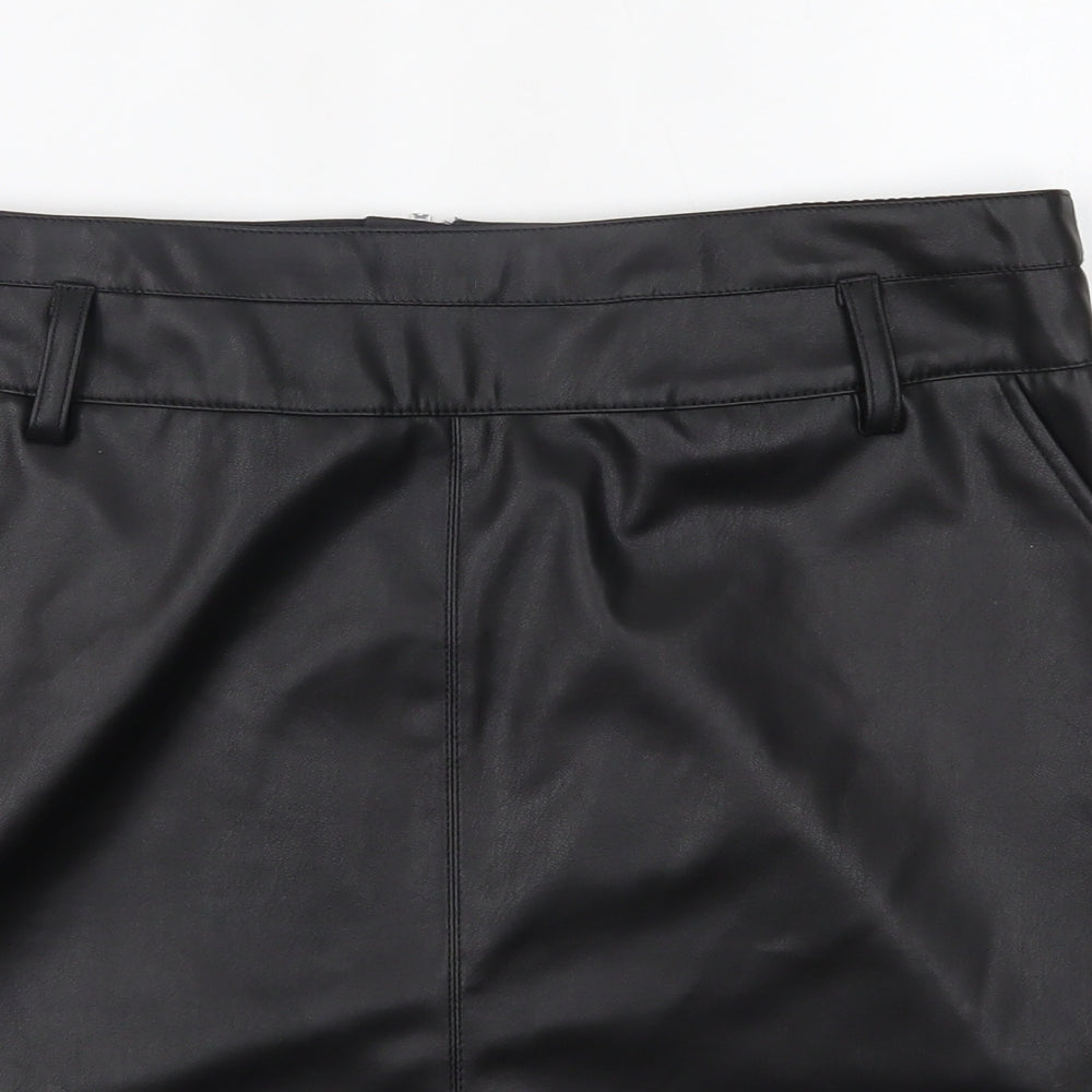 F&F Womens Black   Mini Skirt Size 12