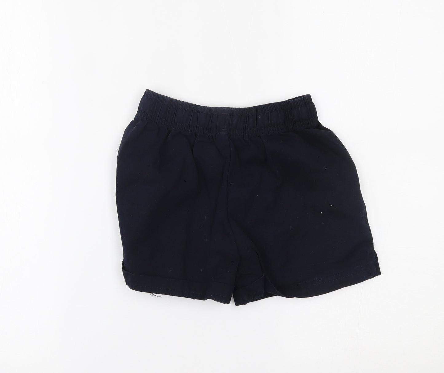 Marks and Spencer Girls Blue   Sweat Shorts Size 6-7 Years