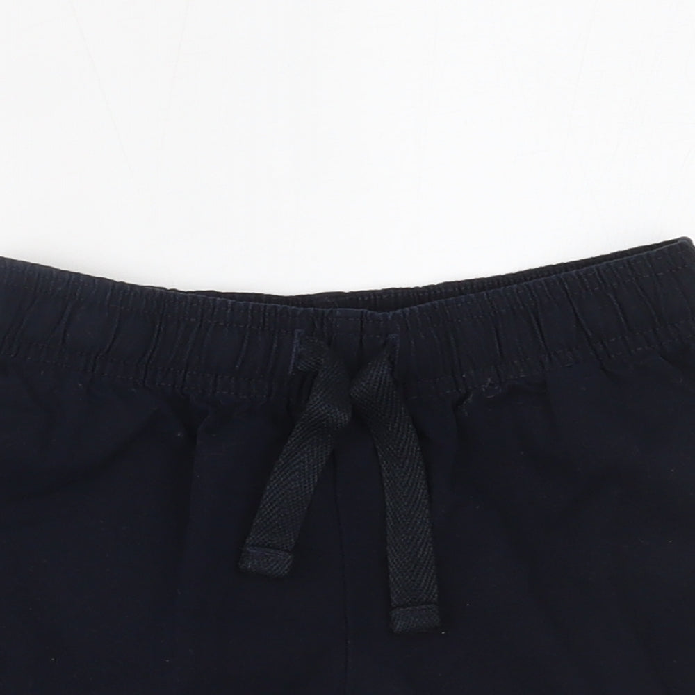 Marks and Spencer Girls Blue   Sweat Shorts Size 6-7 Years