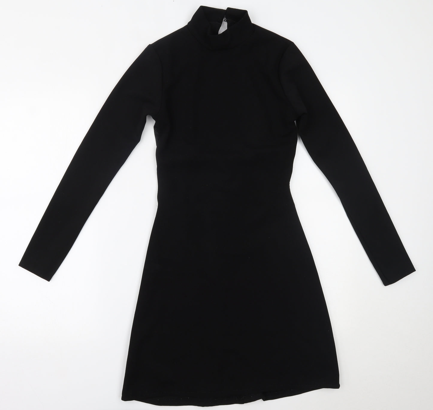 PRETTYLITTLETHING Womens Black   Fit & Flare  Size 10