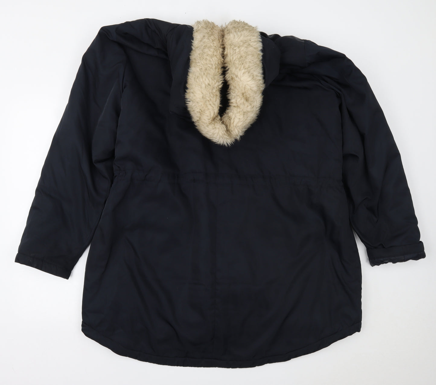 Dorothy Perkins Womens Blue   Parka Coat Size 22