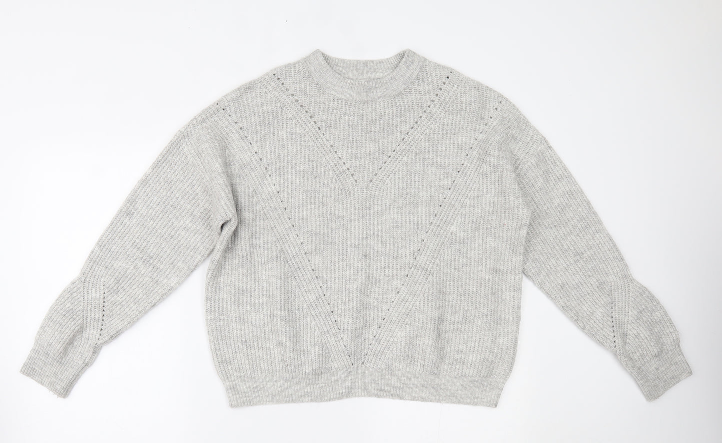 Primark Womens Grey   Pullover Jumper Size S