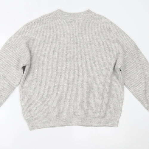 Primark Womens Grey   Pullover Jumper Size S