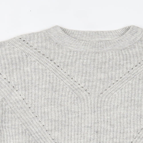Primark Womens Grey   Pullover Jumper Size S