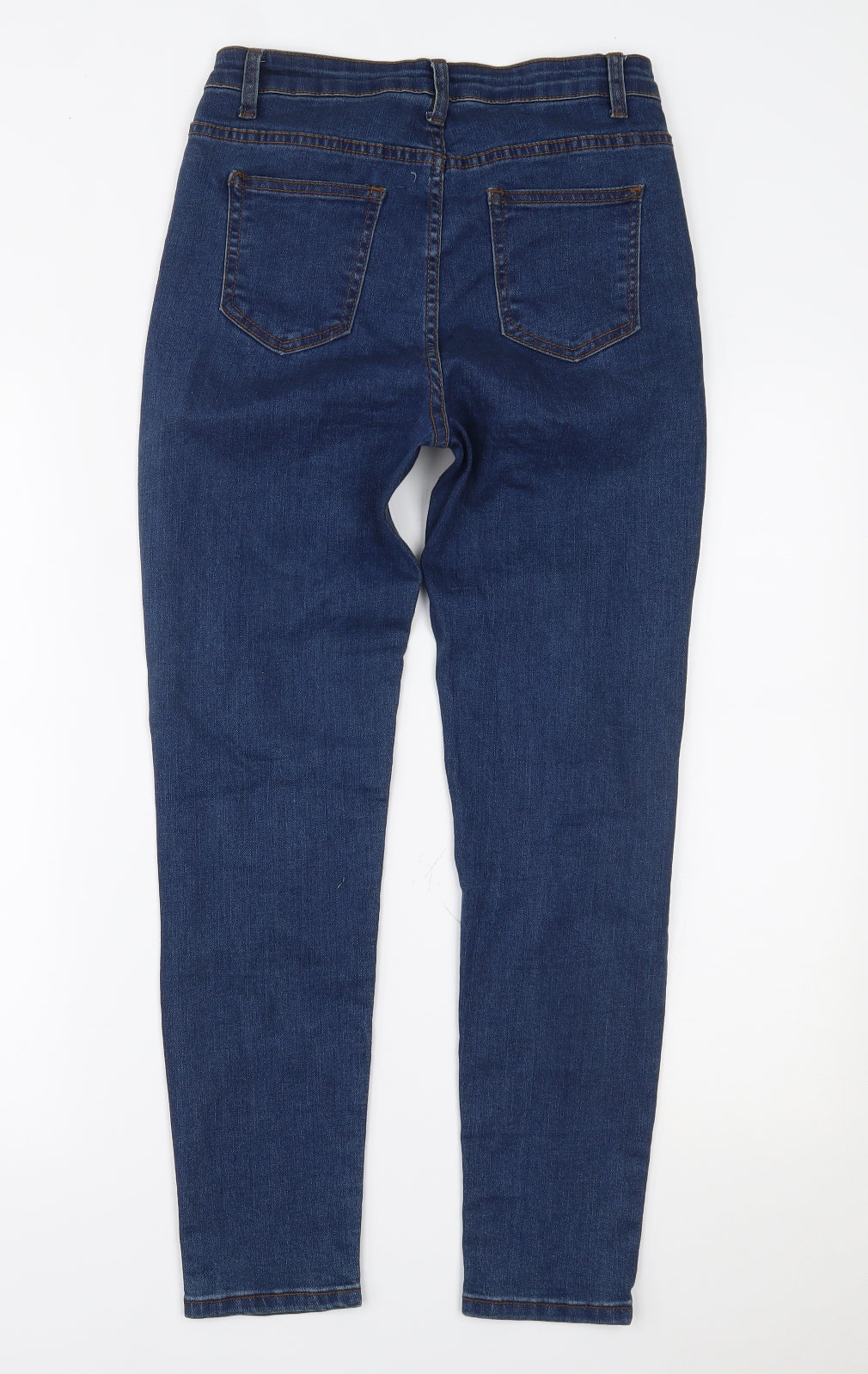 Momokrom Womens Blue  Denim Skinny Jeans Size 10 L26 in