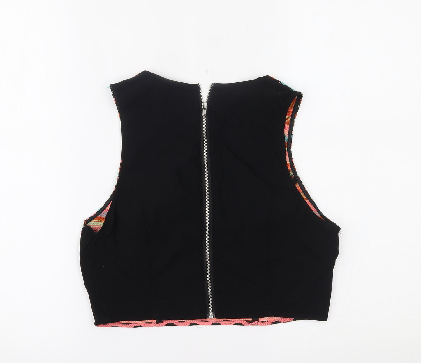 H&M Womens Multicoloured   Basic Tank Size 12