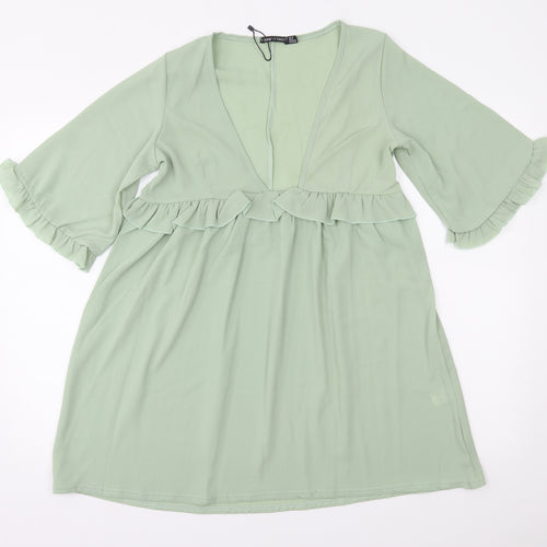 I SAW IT FIRST Womens Green   A-Line  Size 10