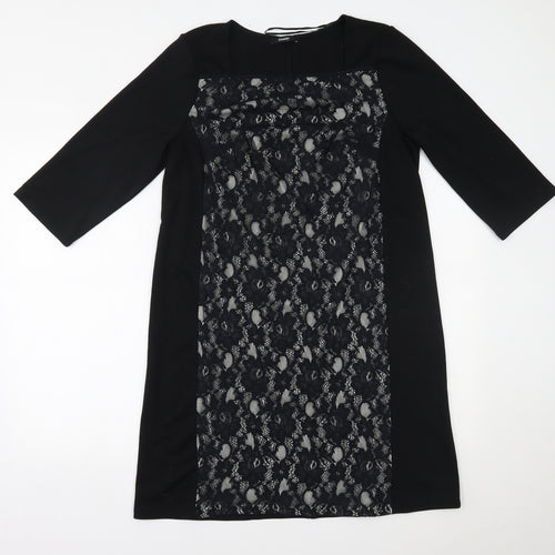 George Womens Black   A-Line  Size 14