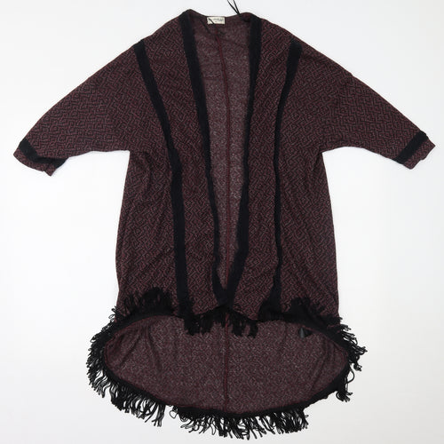 Miss Selfridge Womens Red   Cardigan Jumper Size 8