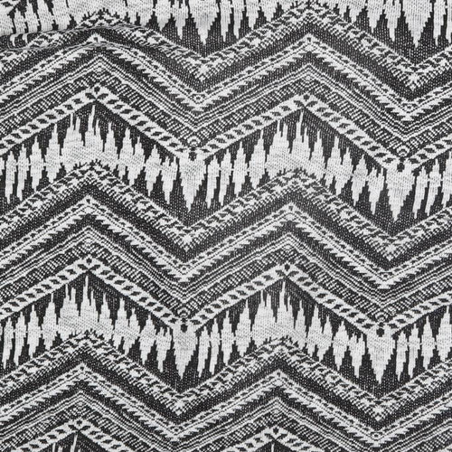 H&M Womens Grey Fair Isle  Cardigan Jumper Size XS