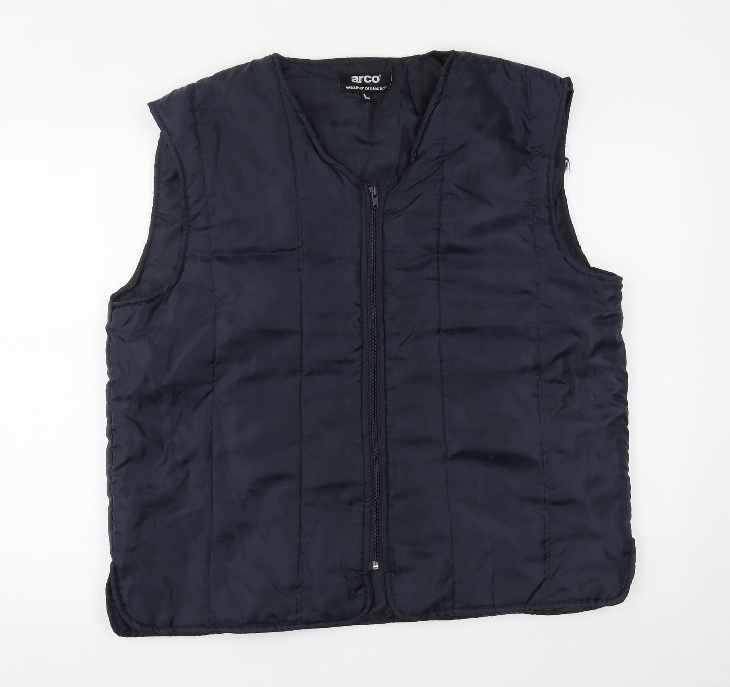 arco Womens Blue   Gilet Coat Size L