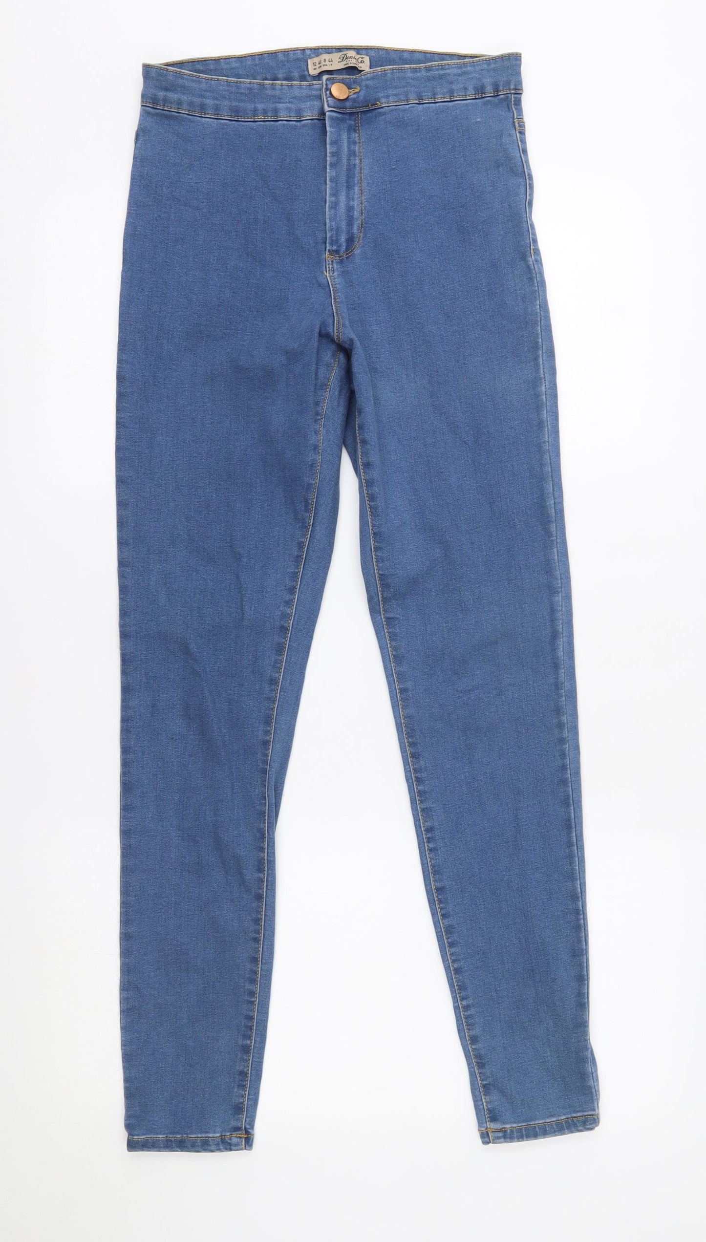 denim co Womens Blue   Skinny Jeans Size 12 L28 in